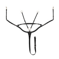 Collier de chasse Anatomic Rembourré avec Pont Supreme Noir