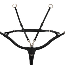 Collier de chasse Anatomic Rembourré avec Pont Supreme Noir