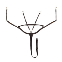 Collier de chasse Anatomic Rembourré avec Pont Supreme Noir