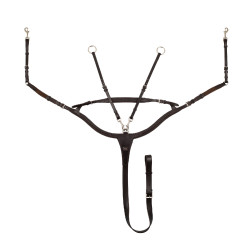 Collier de chasse Anatomic Rembourré avec Pont Supreme Marron