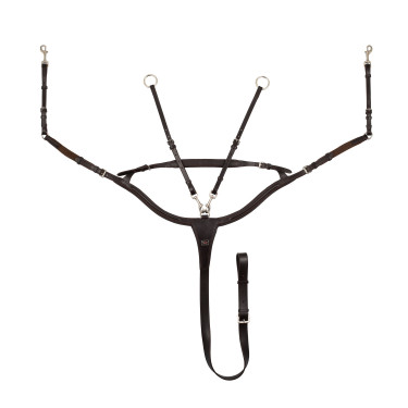 Collier de chasse Anatomic Rembourré avec Pont Supreme Marron