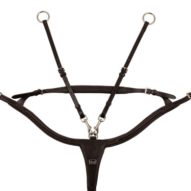 Collier de chasse Anatomic Rembourré avec Pont Supreme Marron