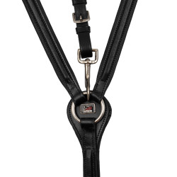 Collier de chasse Rembourré Classique avec Martingale Amovible Supreme Noir