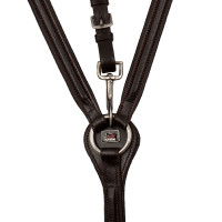 Collier de chasse Rembourré Classique avec Martingale Amovible Supreme Marron