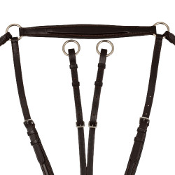 Collier de chasse Rembourré Classique avec Martingale Amovible Supreme Marron Collier de chasse Rembourré Classique avec Martingale Amovible Supreme Marron