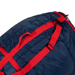 Sac de Transport Rembourré pour Selle Western Pool's Marine / rouge Bleu Sac de Transport Rembourré pour Selle Western Pool's Marine / rouge Bleu