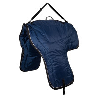 Sac de Transport Rembourré pour Selle Western Pool's Marine / argent Bleu Sac de Transport Rembourré pour Selle Western Pool's Marine / argent Bleu