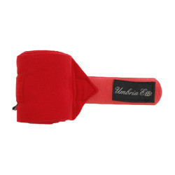 Bandes de Repos en Polaire par 4 Umbria Equitazione Rouge