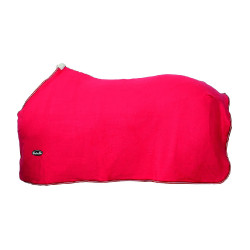 Couverture en Polaire Polar Umbria Equitazione Rouge