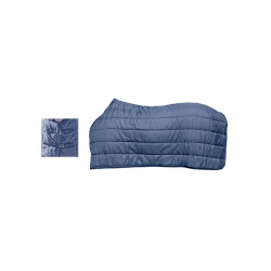 Sous-Couverture Lovund 200g en Polycoton Bleu Marine Umbria Equitazione