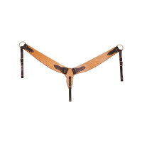 Collier de chasse Lisse Bicolore Pool's Marron