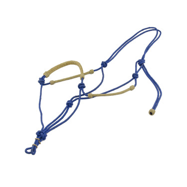 Licol éthologique Noué avec Rawhide Pool's Licol éthologique Noué avec Rawhide Pool's