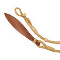 Rênes Romal en Rawhide Pool's Marron / naturel
