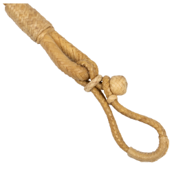 Rênes Romal en Rawhide Pool's Marron / naturel