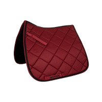 Tapis de Selle Dressage Matelassé Supreme Bordeaux / noir