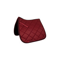 Tapis de Selle Dressage Poney Matelassé Supreme Bordeaux / noir Tapis de Selle Dressage Poney Matelassé Supreme Bordeaux / noir