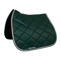 Tapis de Selle Dressage Matelassé Supreme Vert chasseur / gris clair Tapis de Selle Dressage Matelassé Supreme Vert chasseur / gris clair