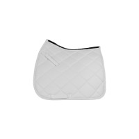 Tapis de Selle Dressage Poney Matelassé Supreme Blanc / blanc Tapis de Selle Dressage Poney Matelassé Supreme Blanc / blanc