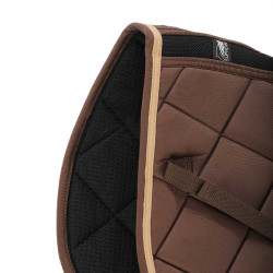 Tapis de Selle Jumping Poney Matelassé Supreme Marron / beige Tapis de Selle Jumping Poney Matelassé Supreme Marron / beige