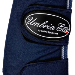Guêtres de Transport Rip-Stop avec Renforts en Cuir Umbria Equitazione Marine Bleu marine Guêtres de Transport Rip-Stop avec Renforts en Cuir Umbria Equitazione Marine Bleu marine