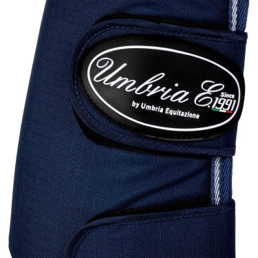 Guêtres de Transport Rip-Stop avec Renforts en Cuir Umbria Equitazione Marine Bleu marine Guêtres de Transport Rip-Stop avec Renforts en Cuir Umbria Equitazione Marine Bleu marine