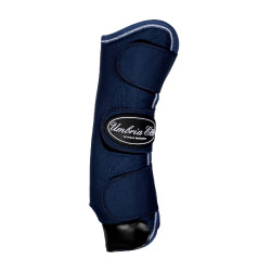 Guêtres de Transport Rip-Stop avec Renforts en Cuir Umbria Equitazione Marine Bleu marine Guêtres de Transport Rip-Stop avec Renforts en Cuir Umbria Equitazione Marine Bleu marine