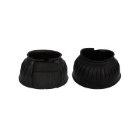 Cloches en Caoutchouc avec Velcro Umbria Equitazione Noir