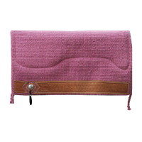 Tapis de Selle Western Show Alpaca avec Gravure Barbwire Pool's Rose Tapis de Selle Western Show Alpaca avec Gravure Barbwire Pool's Rose