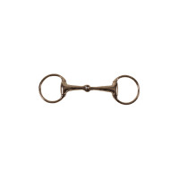Mors à Olive Plein en Inox Umbria Equitazione