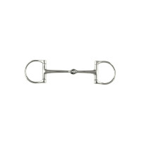 Mors D Ring Fin Plein en Inox Umbria Equitazione