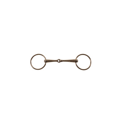 Mors à Anneaux Fin en Inox Umbria Equitazione