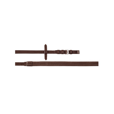 Rênes en Caoutchouc Supreme Supérieures Marron