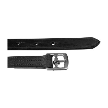 Etrivières en Cuir Supreme Noir