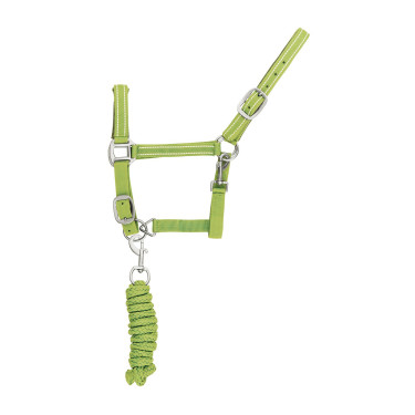 Licol Synthétique avec Longe Reflective Supreme Licol Synthétique avec Longe Reflective Supreme