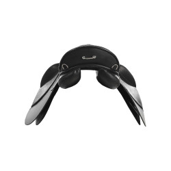 Selle de Trekking Chetak en Cuir Supreme Noir Selle de Trekking Chetak en Cuir Supreme Noir