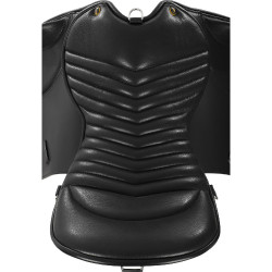 Selle de Trekking Chetak en Cuir Supreme Noir Selle de Trekking Chetak en Cuir Supreme Noir