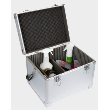 Coffre de pansage Alusafe avec bandouillère Coffre de pansage Alusafe avec bandouillère