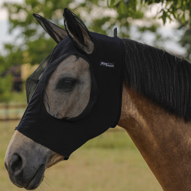Masque Anti-Mouches en Lycra avec Couvre-Oreilles Tech Pro-Tech Masque Anti-Mouches en Lycra avec Couvre-Oreilles Tech Pro-Tech