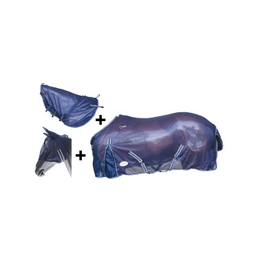 Couverture Filet avec Couvre-Cou et Masque Modèle Viana Umbria Equitazione Couverture Filet avec Couvre-Cou et Masque Modèle Viana Umbria Equitazione
