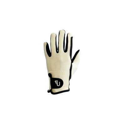 Gants Enfant Amara Bicolore Umbria Equitazione Beige / noir