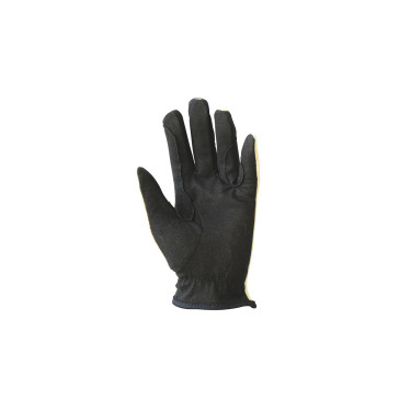 Gants Enfant Amara Bicolore Umbria Equitazione Beige / noir Gants Enfant Amara Bicolore Umbria Equitazione Beige / noir