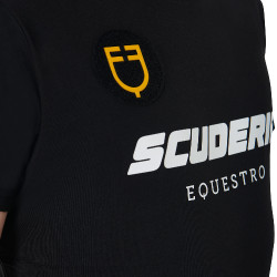 T-shirt en Coton Homme Scuderia Equestro Equestro Noir