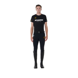 T-shirt en Coton Homme Scuderia Equestro Equestro Noir