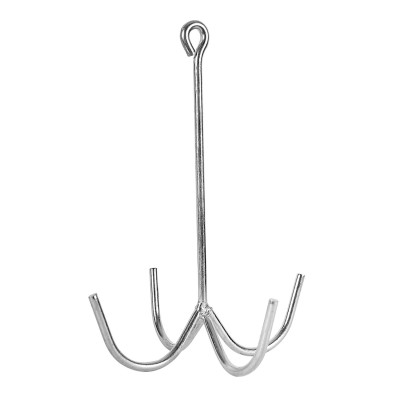 Ancre pour bridon Noir Umbria Equitazione Argent