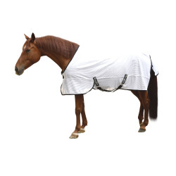 Couverture anti-mouche RugBe SuperFly blanche Covalliero Blanc