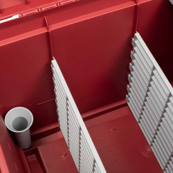 Grande Boîte de pansage 159/1E Supreme Bordeaux Grande Boîte de pansage 159/1E Supreme Bordeaux