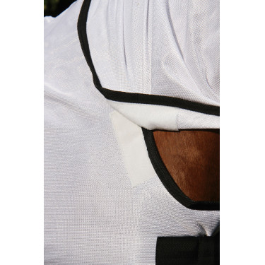 Couverture anti-mouche RugBe SuperFly blanche Covalliero Couverture anti-mouche RugBe SuperFly blanche Covalliero