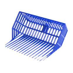 Tête de fourche Légère en Plastique Umbria Equitazione Bleu royal