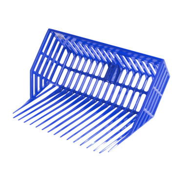 Tête de fourche Légère en Plastique Umbria Equitazione Bleu royal