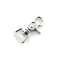 Mousqueton à Rênes Carré Umbria Equitazione Argent